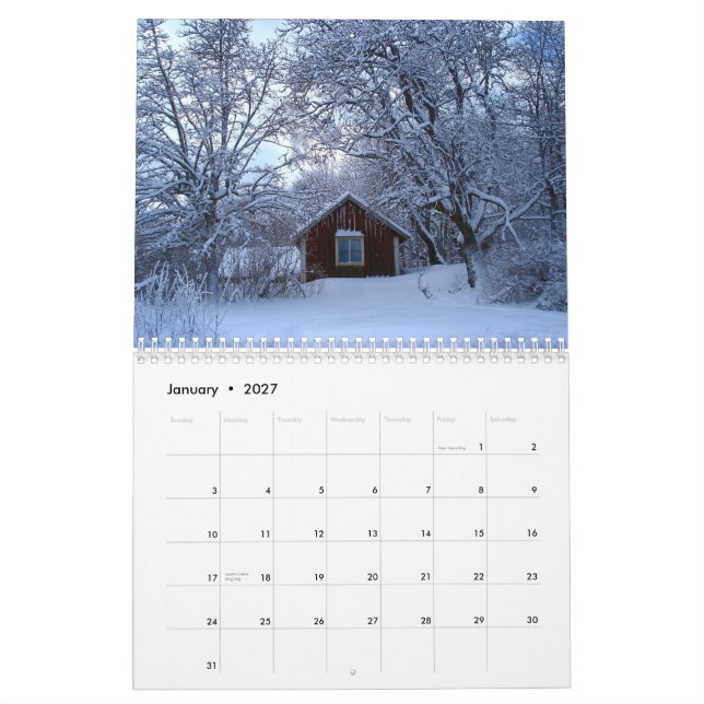 2012 Calendar of Sweden (Jan 2027)