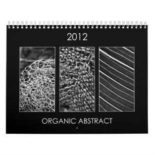 2012 Calendar - Organic abstract