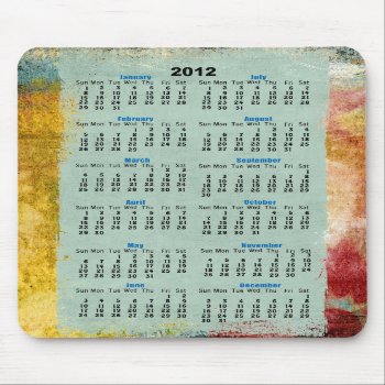 2012 Calender Mousepads by 39designs at Zazzle
