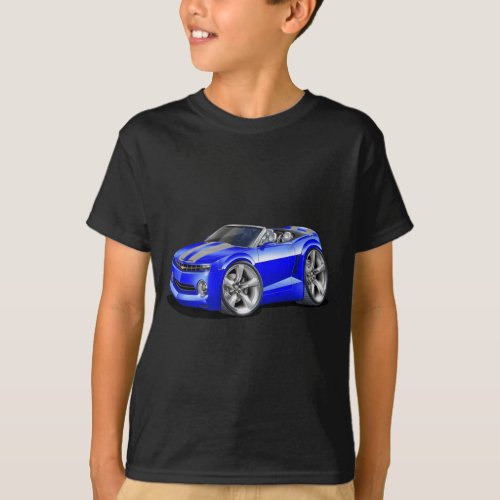 2012 Camaro Blue-Grey Convertible T-Shirt
