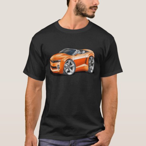 2012 Camaro Orange Convertible T_Shirt