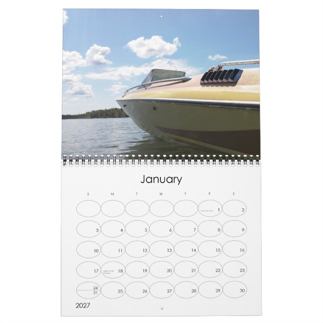 2012 CGOAMN Classic Glastron Calendar (Jan 2027)