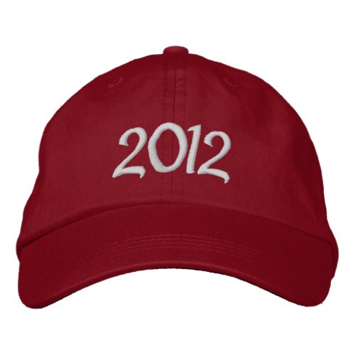 2012 Embroidered Cap