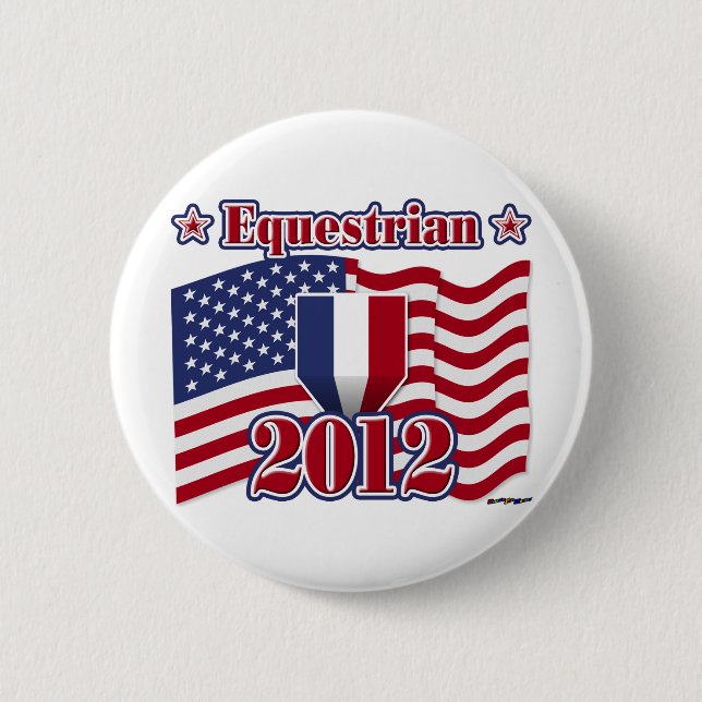 2012 Equestrian Button (Front)