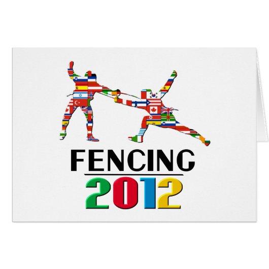2012: Fencing Cards (Front Horizontal)