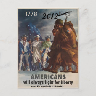 2012 Fight for Liberty Postcard