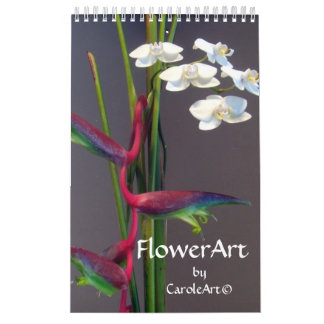2012 Flower Art Calendar