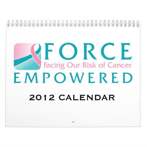 2012 FORCE Calendar  Promo code_ALLCALENDARS