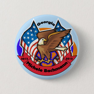2012 Georgia for Michele Bachmann Pinback Button