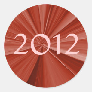 2012 Graduation Classic Round Sticker