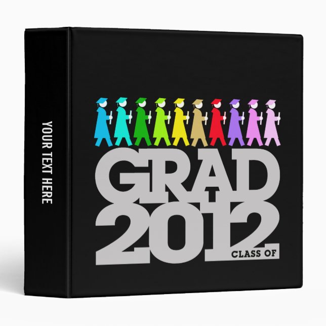 2012 Graduation Processional Binder Colors (Front/Spine)
