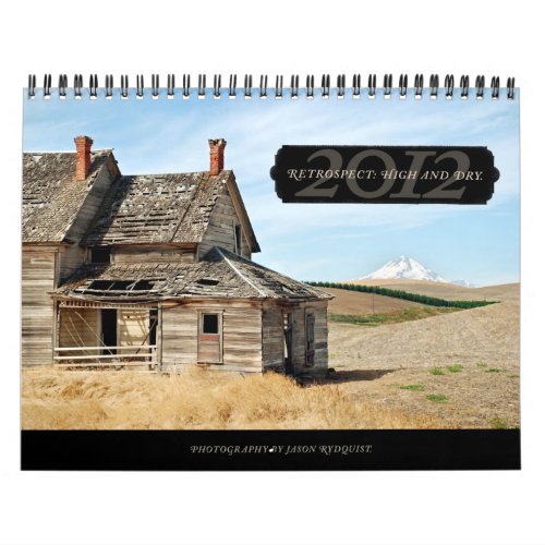 2012 High and Dry wall calendar