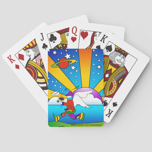 2012 It's Not the End, It's Only the Beginning Poker Cards (Back)