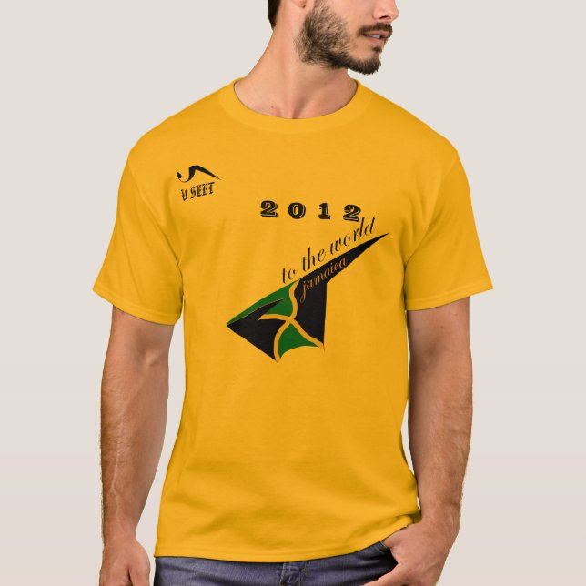 2012 Jamaica Gold Olympic Tshirt (Front)