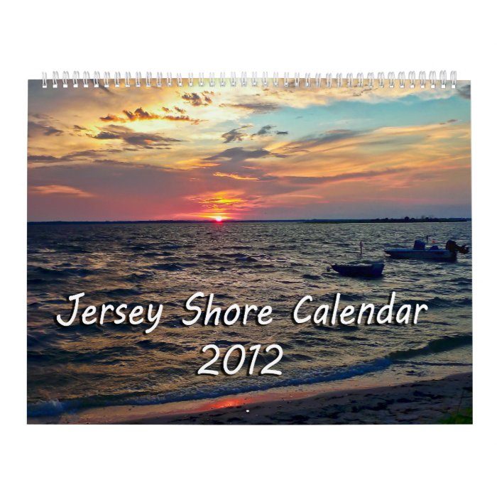 2012 Jersey Shore Calendar