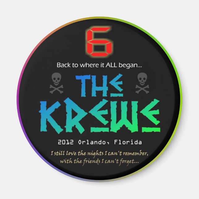 2012 Krewe Magnet (Front)