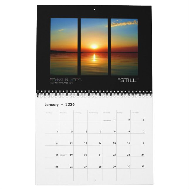 2012 Landscapes & Seascapes Calendar (Jan 2026)