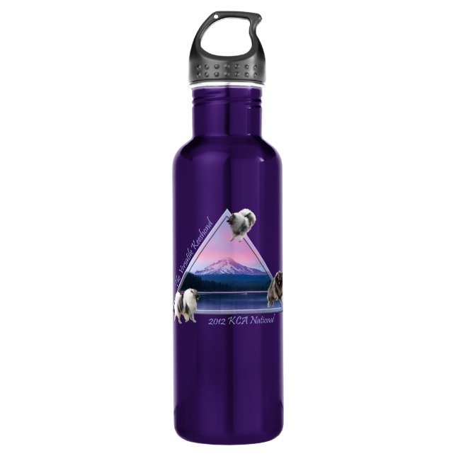 2012 Logo Stainless Steel Water Bottle (Front)