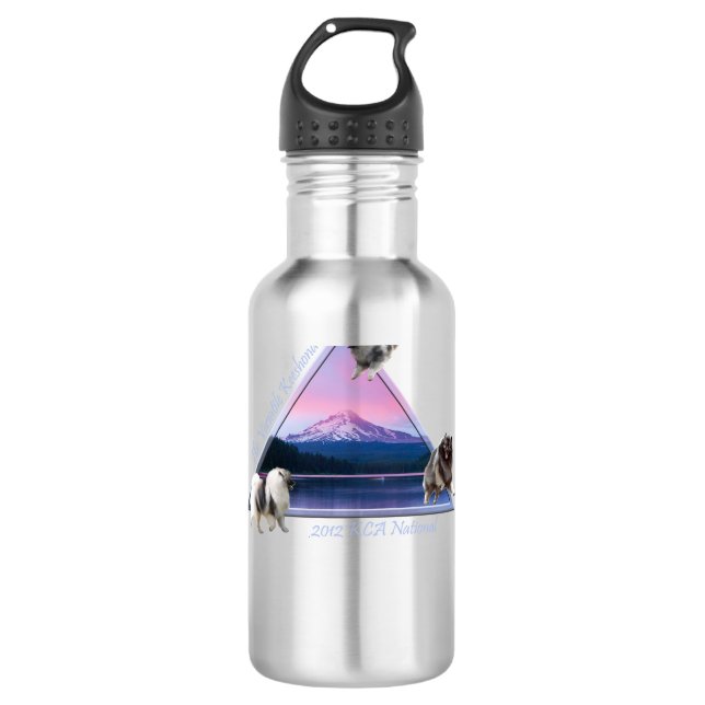 2012 Logo Stainless Steel Water Bottle (Front)