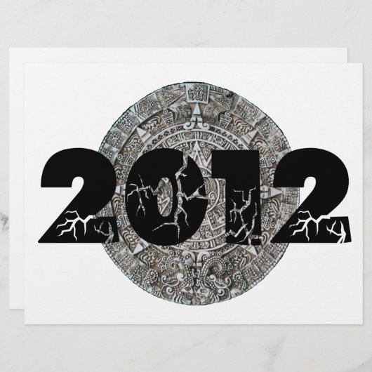 2012 Mayan Calendar (Front/Back)