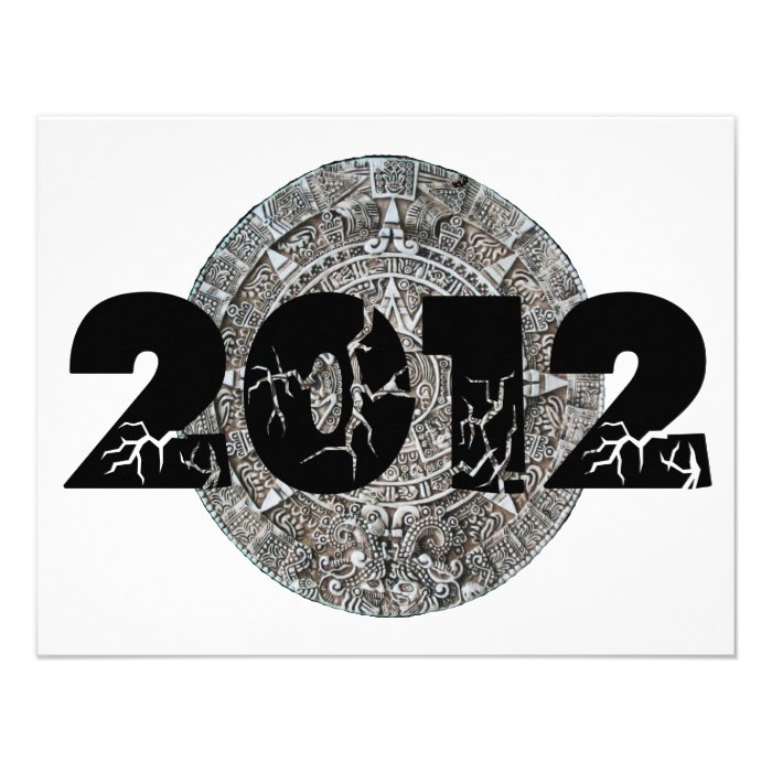 2012 Mayan Calendar Personalized Announcements