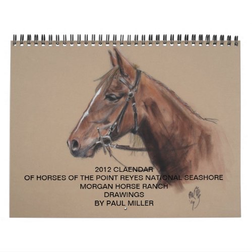 2012 Morgan Horse Ranch PRNS calendar