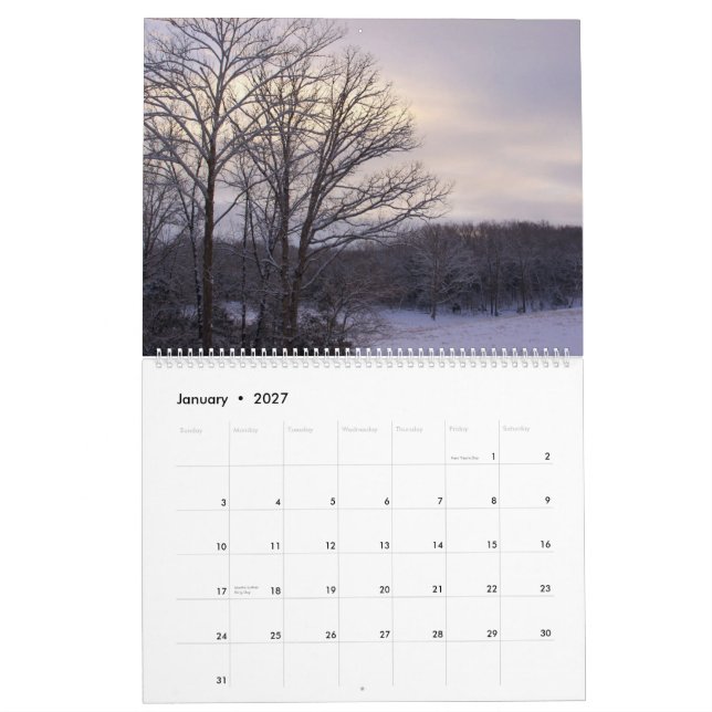 2012 Peace of Wild Things Calendar (Jan 2027)