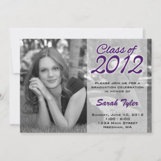 2012 Photo Graduation Invite