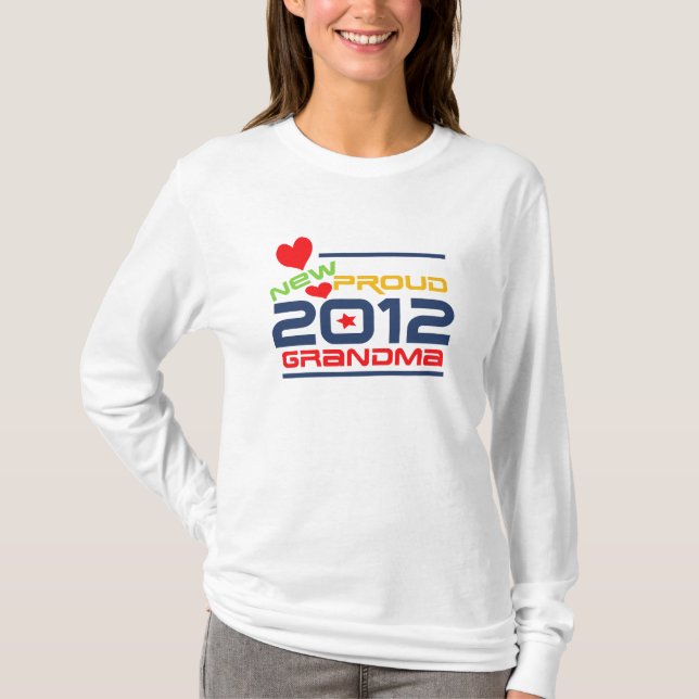 2012 Proud Grandma T-shirts and Gifts (Front)