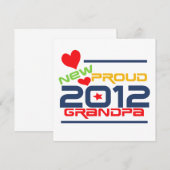 2012 Proud Grandpa T-shirts and Gifts (Front/Back)