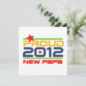 2012 Proud New Papa T-shirts and Gifts (Standing Front)