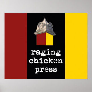 2012 Raging Chicken Press design poster