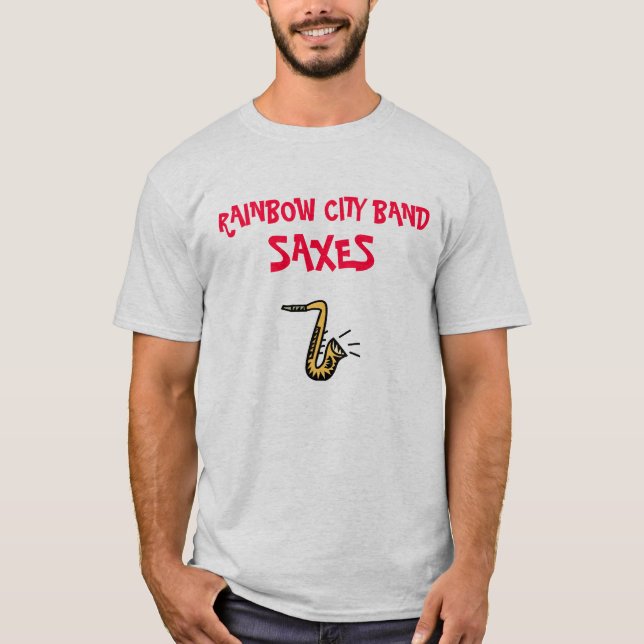 2012 Rainbow City Band Saxes Tshirt (Front)