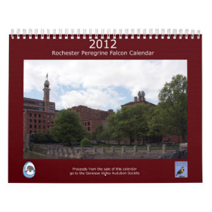 2012 Rochester Peregrine Falcon Calendar