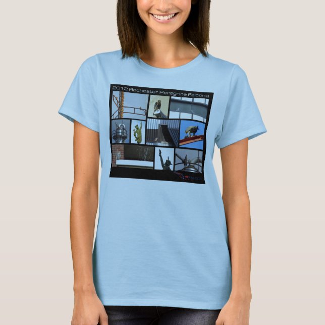 2012 Rochester Peregrine Falcon Female T Shirt (Front)