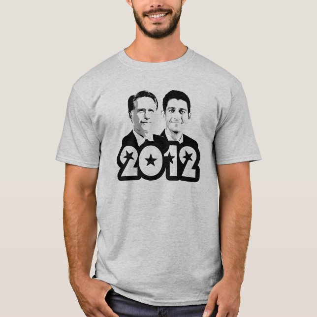 2012 ROMNEY RYAN PORTRAIT.png T-Shirt (Front)