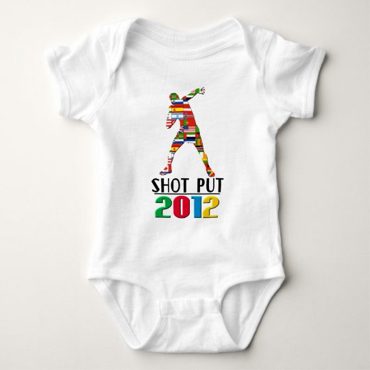 2012: Shot Put Baby Bodysuit
