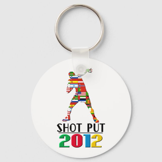 2012: Shot Put Keychain (Front)