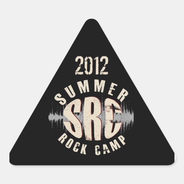 2012 SRC Triangle Sticker (Front)