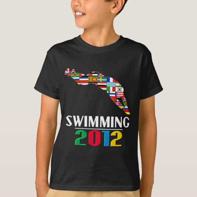 2012: Swimming T-Shirt (Front)