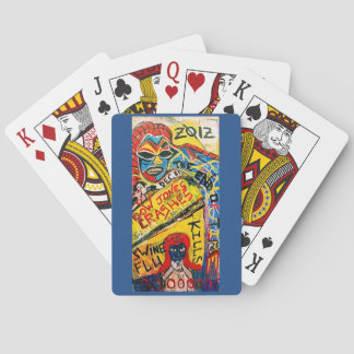 2012 SWINE FLU POKER CARDS