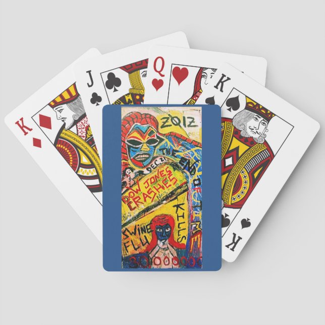 2012 SWINE FLU POKER CARDS (Back)