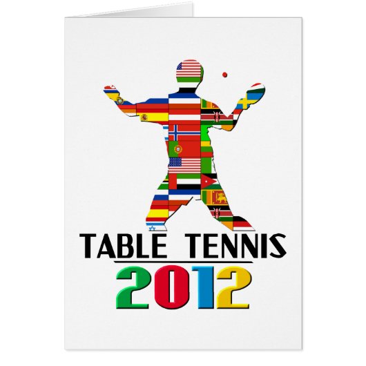 2012: Table Tennis Cards (Front)