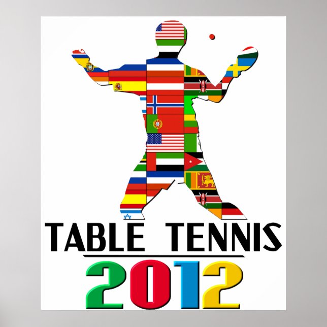 2012: Table Tennis Poster (Front)