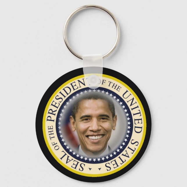 2012 US President Barack Obama Keychain (Front)