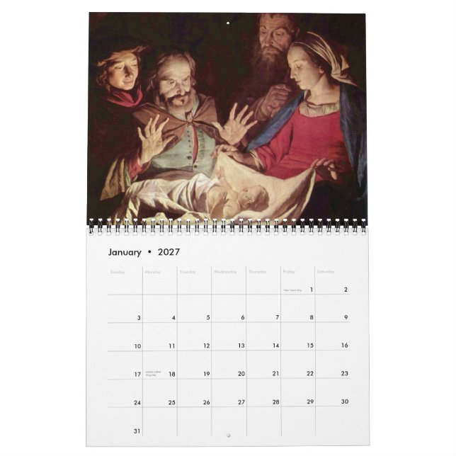 2012 Walking with the Lord Calendars (Jan 2027)