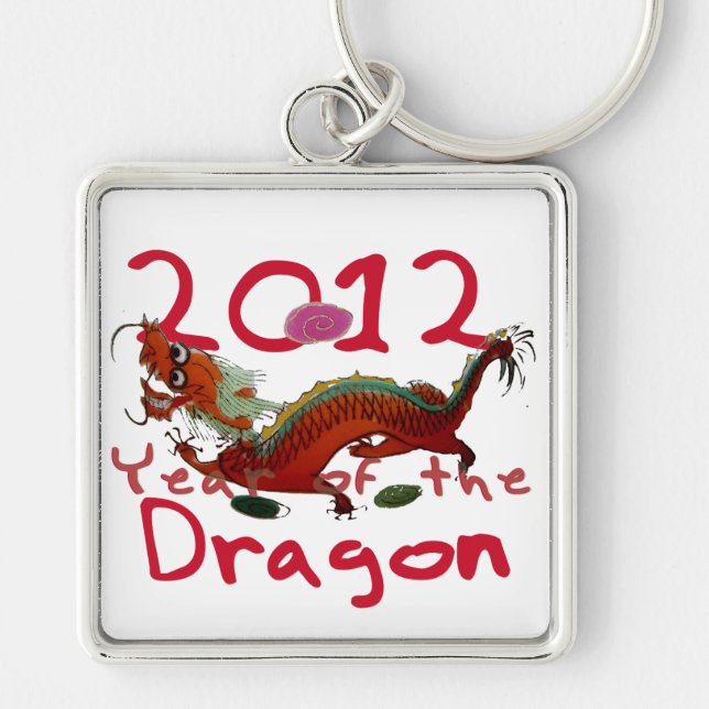 2012 - Year of th Dragon Keychain (Front)