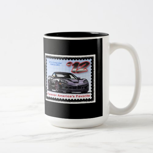 2012 Z06 Centennial Edition Corvette Two_Tone Coffee Mug