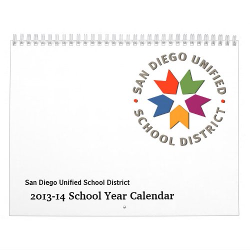 2013_14 San Diego Unified School District Calendar