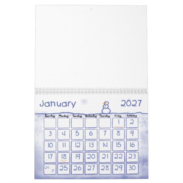 2013 & 2014 Calendar (Jan 2027)